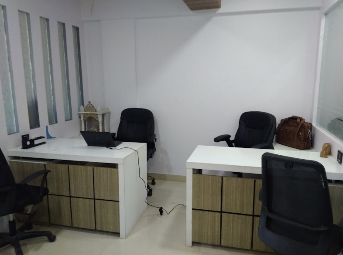 Old office workspace